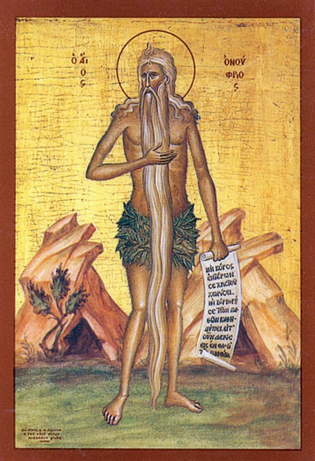 Όσιος Ονούφριος-Ο Άγιος που τάιζε ψωμί τον μικρό Χριστό... 
